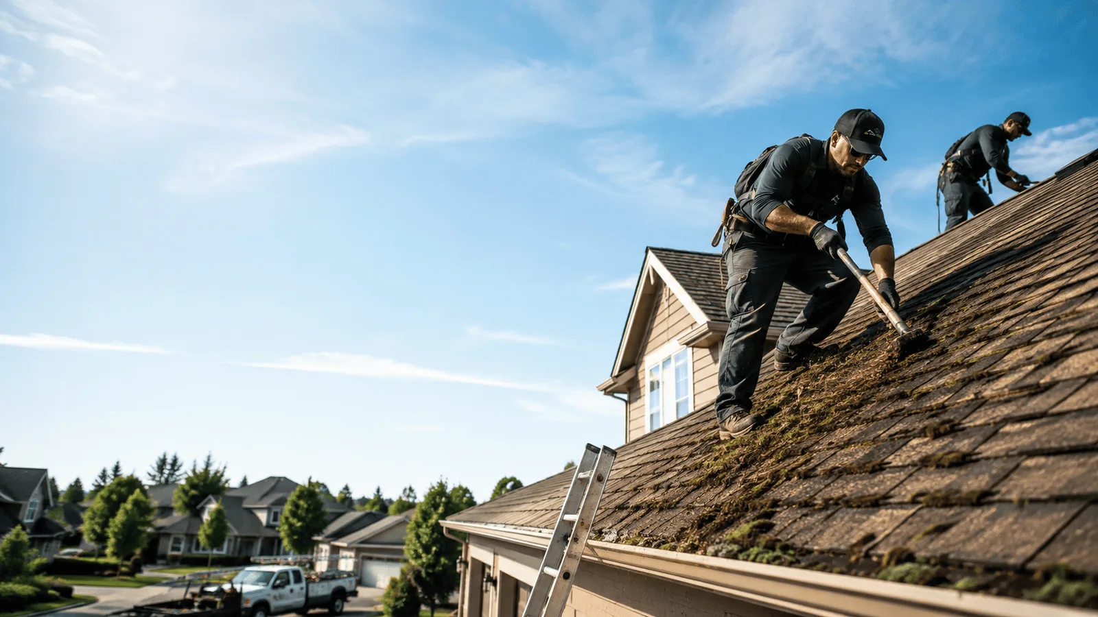 Roof Moss Removal in Vergas, MN near me
